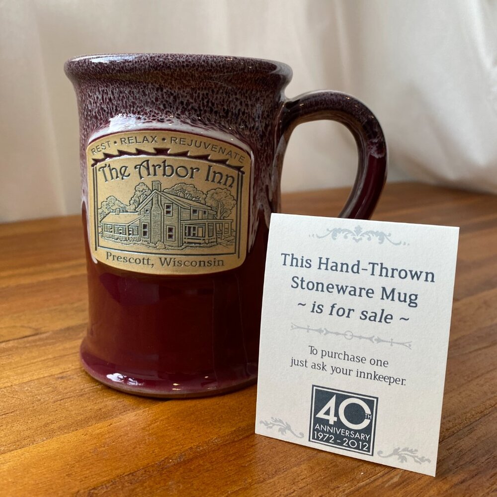 Deneen Pottery Mug - The Arbor Inn Prescott, Wisconsin